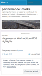 Mobile Screenshot of performancemarks.com