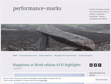 Tablet Screenshot of performancemarks.com